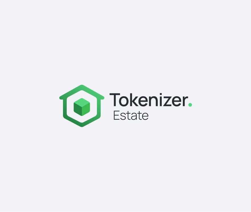 Tokenizer.Estate Dark Theme Logo - Dark Background Version